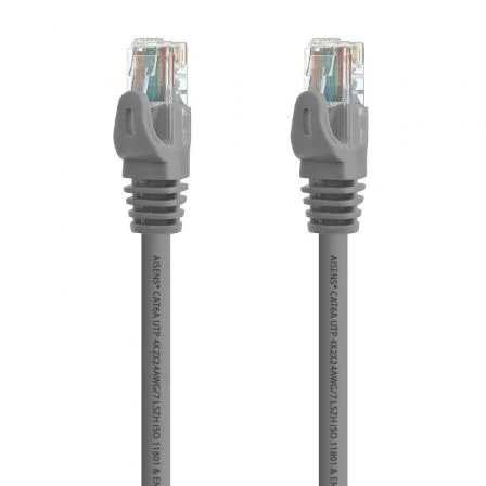 Aisens Cable de Red Cat.6A U/UTP 10m Gris RJ45